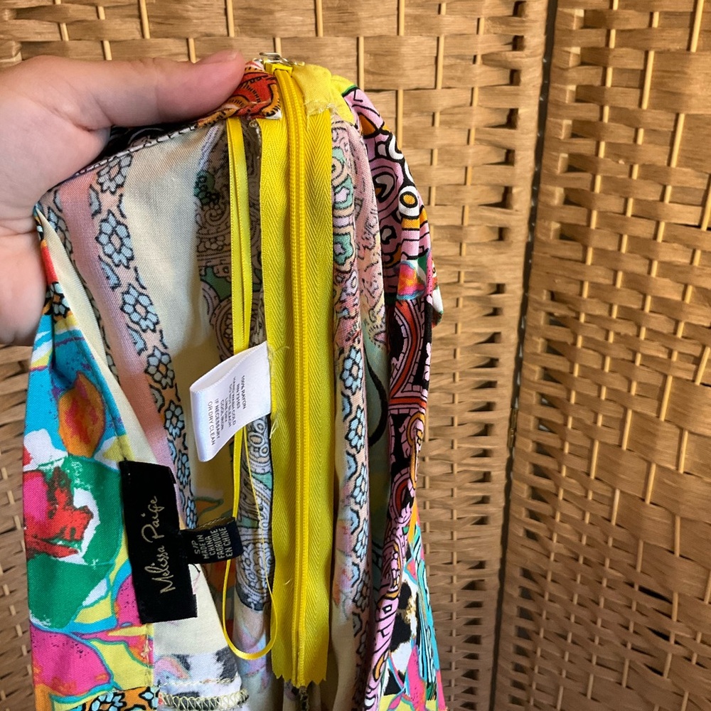 Melissa Paige Patchwork Midi Skirt - Picture 15 of 15
